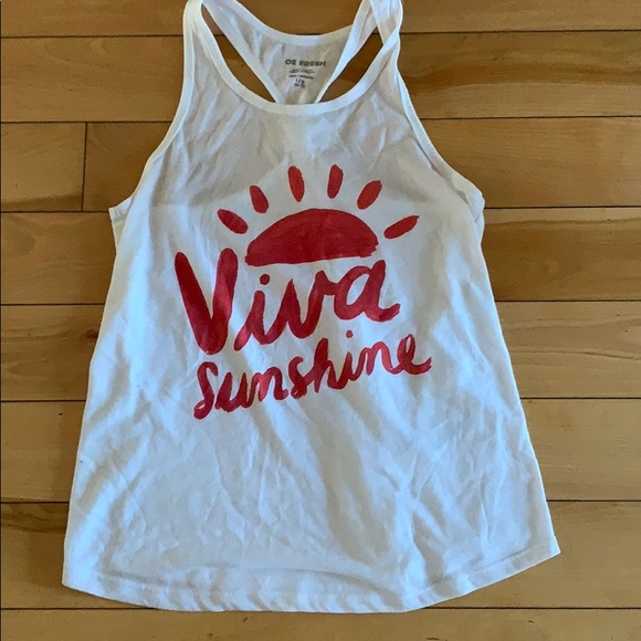 COPY - White summer tank top - Picture 1 of 2